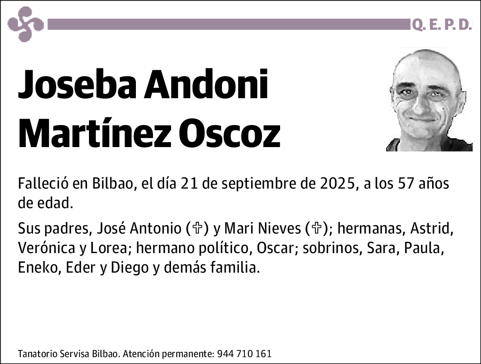 Joseba Andoni Martínez Oscoz