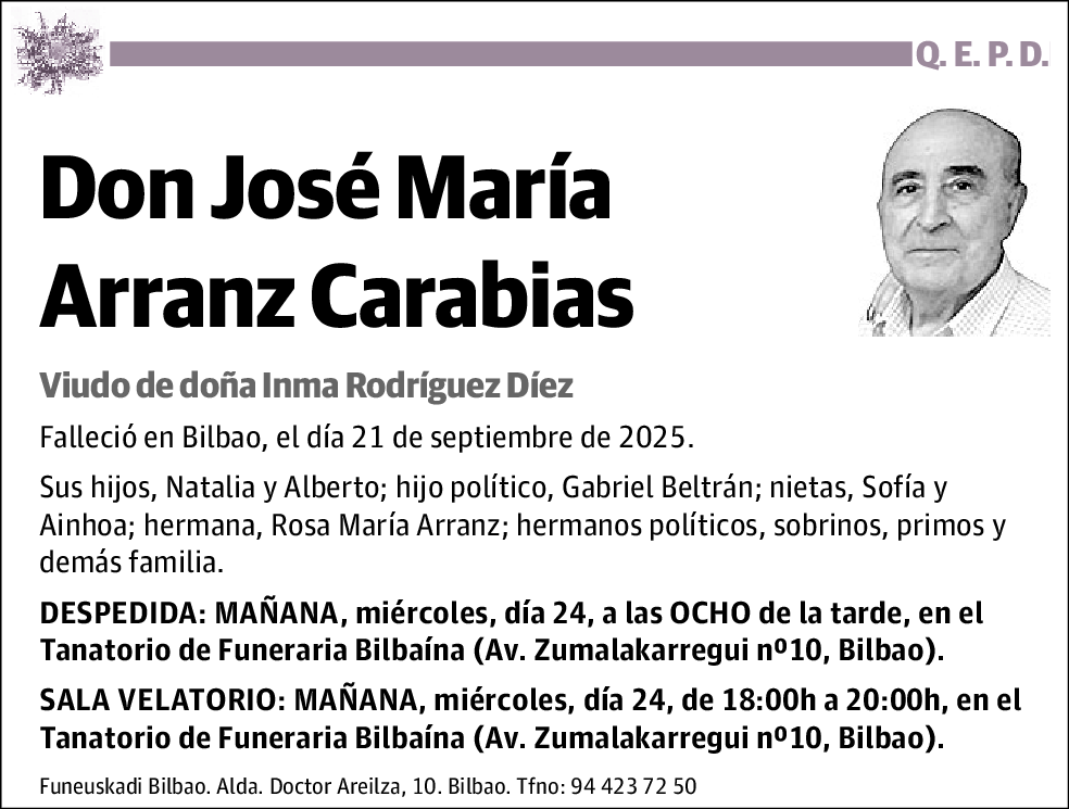 José María Arranz Carabias