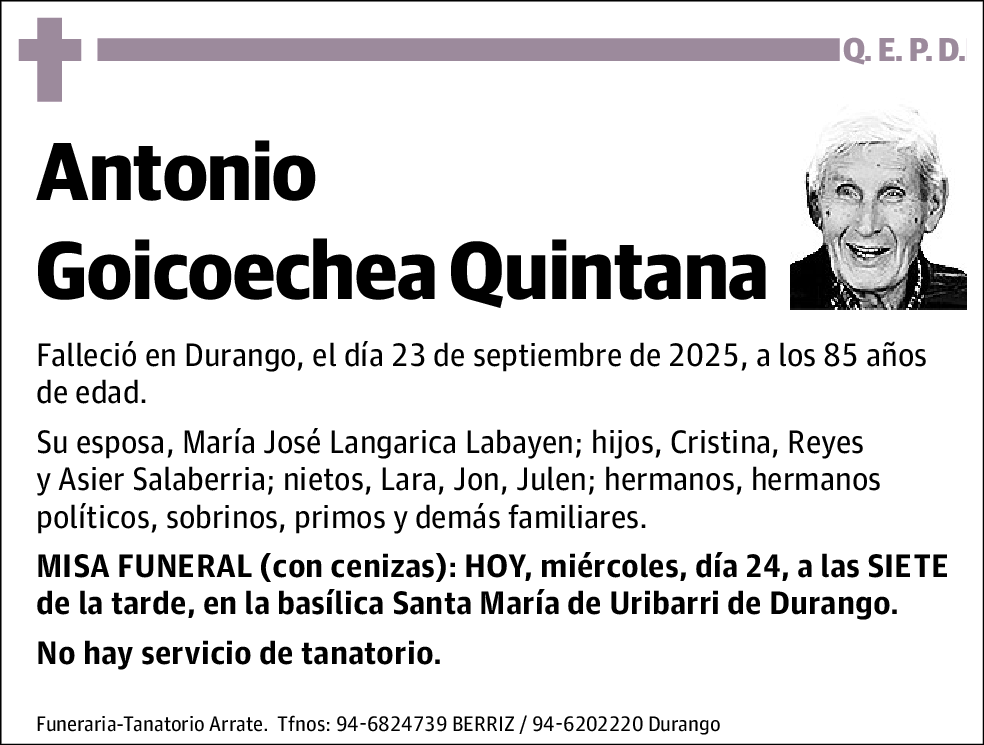 Antonio Goicoechea Quintana