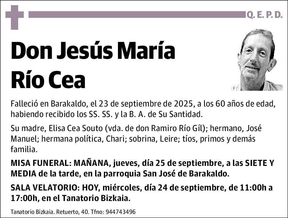 Jesús María Río Cea