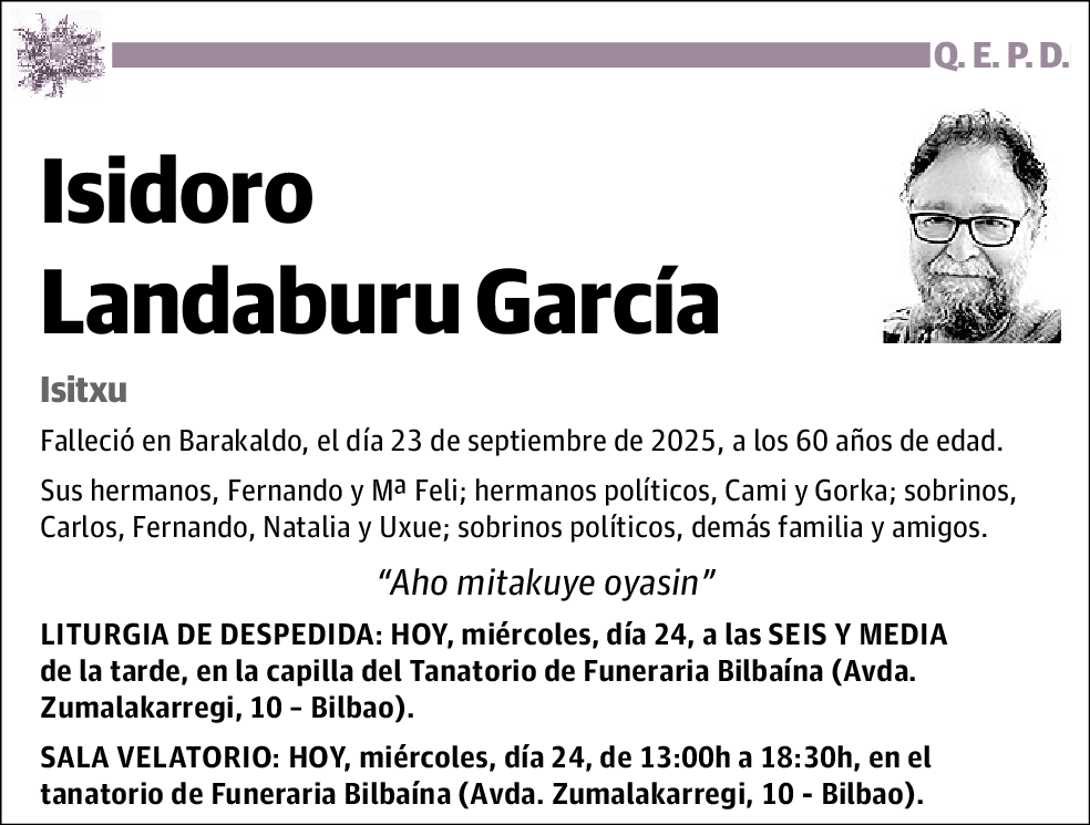 Isidoro Landaburu García