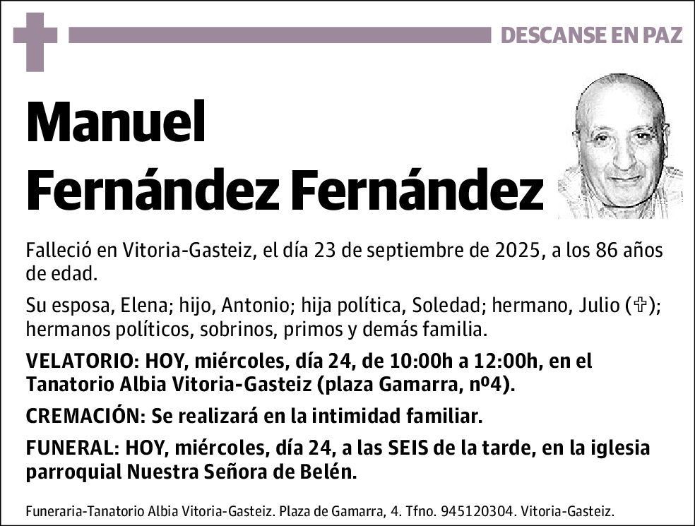 Manuel Fernández Fernández