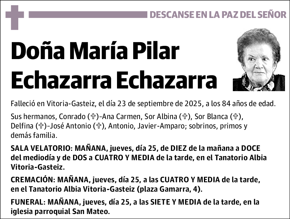 María Pilar Echazarra Echazarra