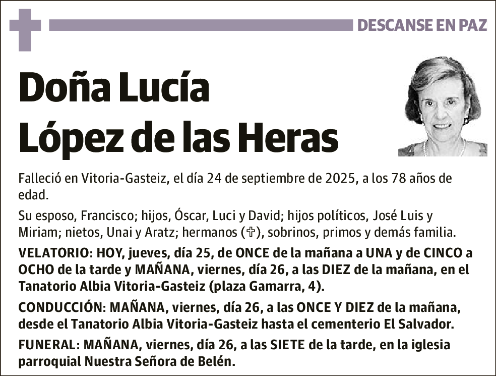 Lucía López de las Heras