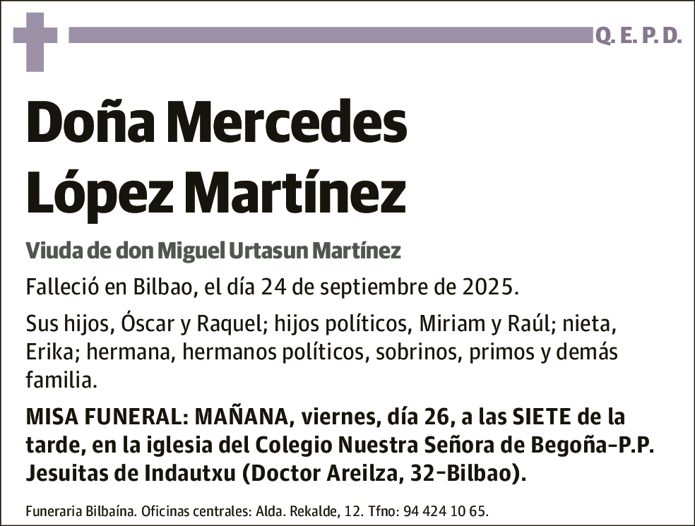 Mercedes López Martínez