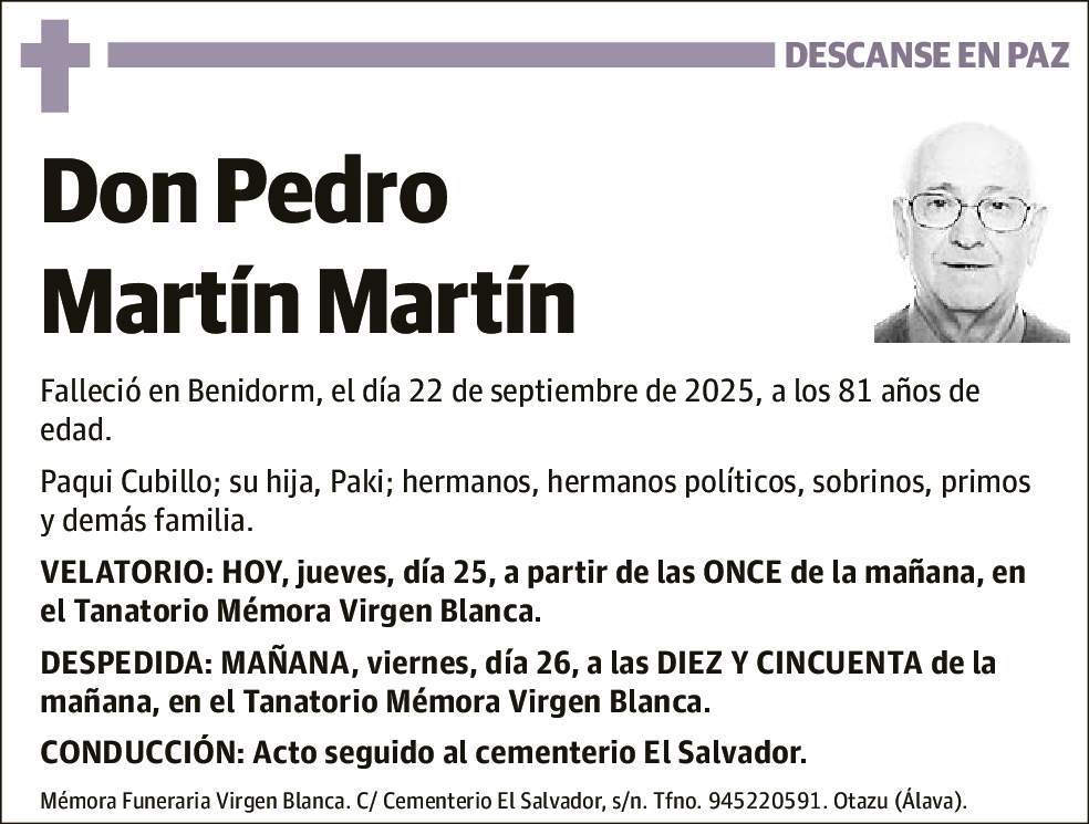 Pedro Martin Martin