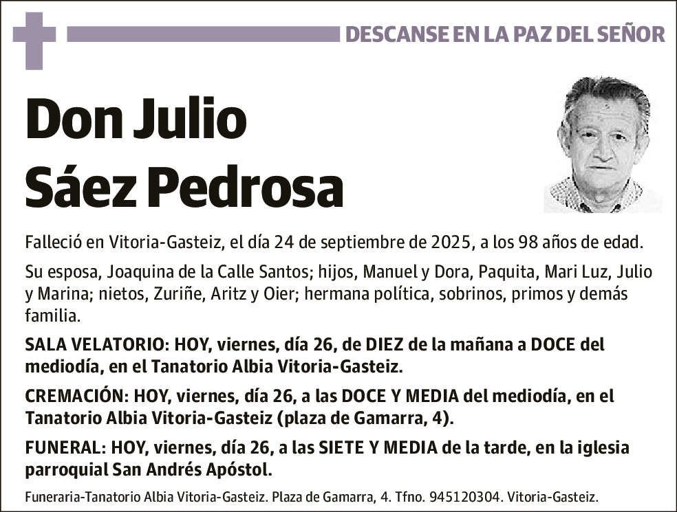 Julio Sáez Pedrosa