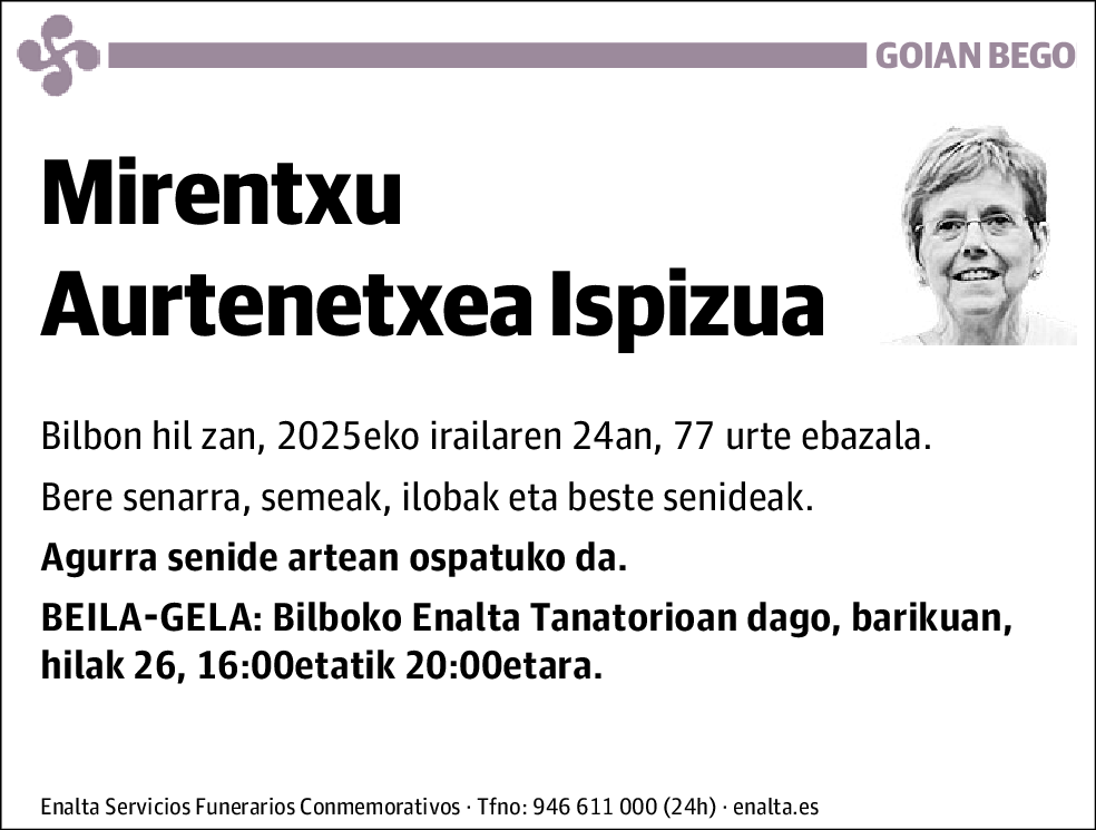 Mirentxu Aurtenetxea Ispizua