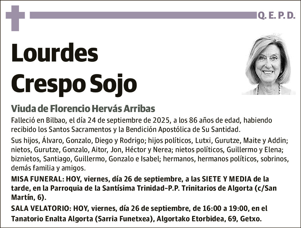 Lourdes Crespo Sojo
