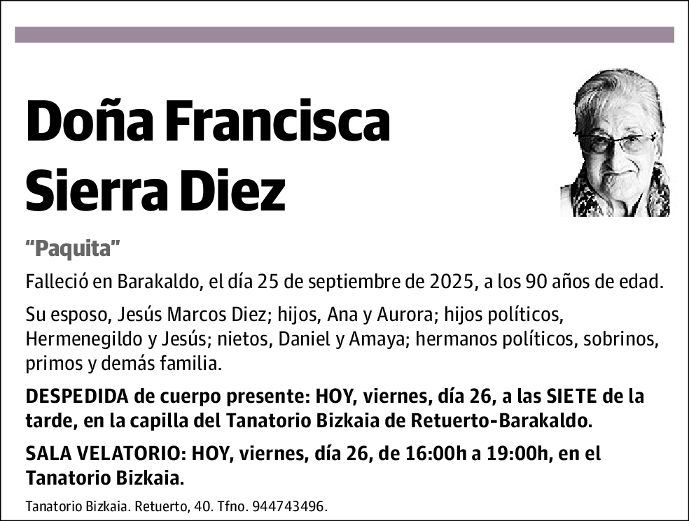 Francisca Sierra Diez