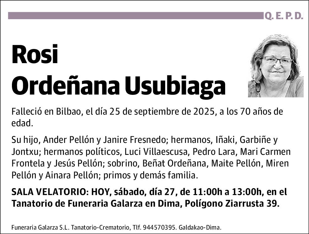 Rosi Ordeñana Usubiaga