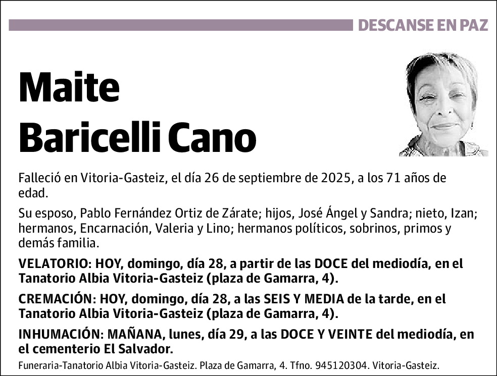 Maite Baricelli Cano