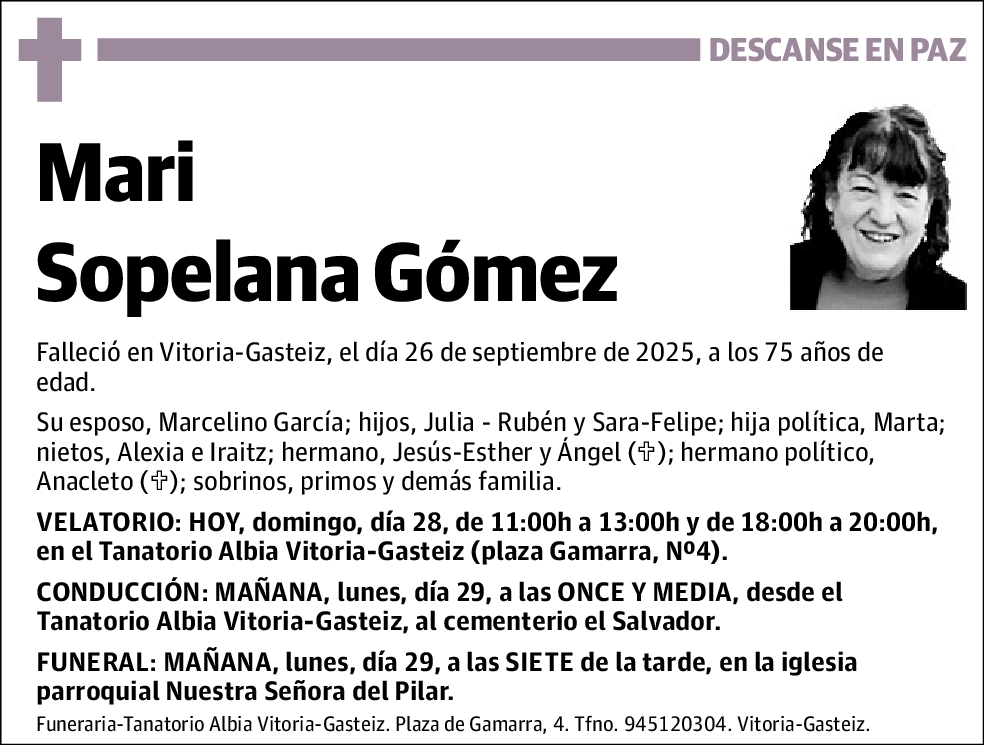 Mari Sopelana Gómez