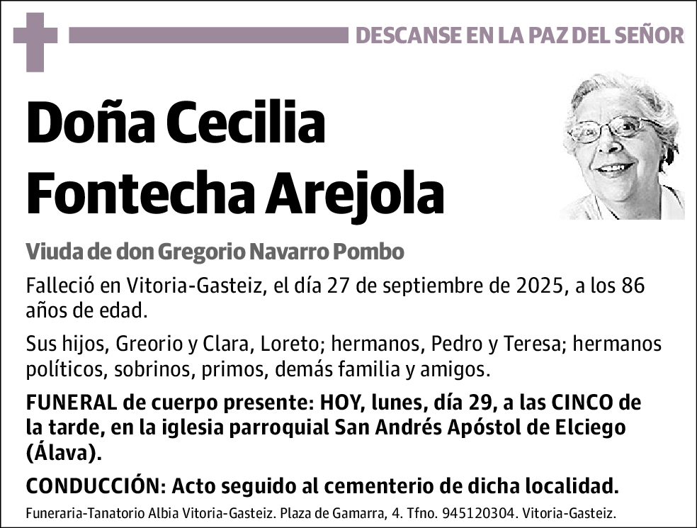 Cecilia Fontecha Arejola