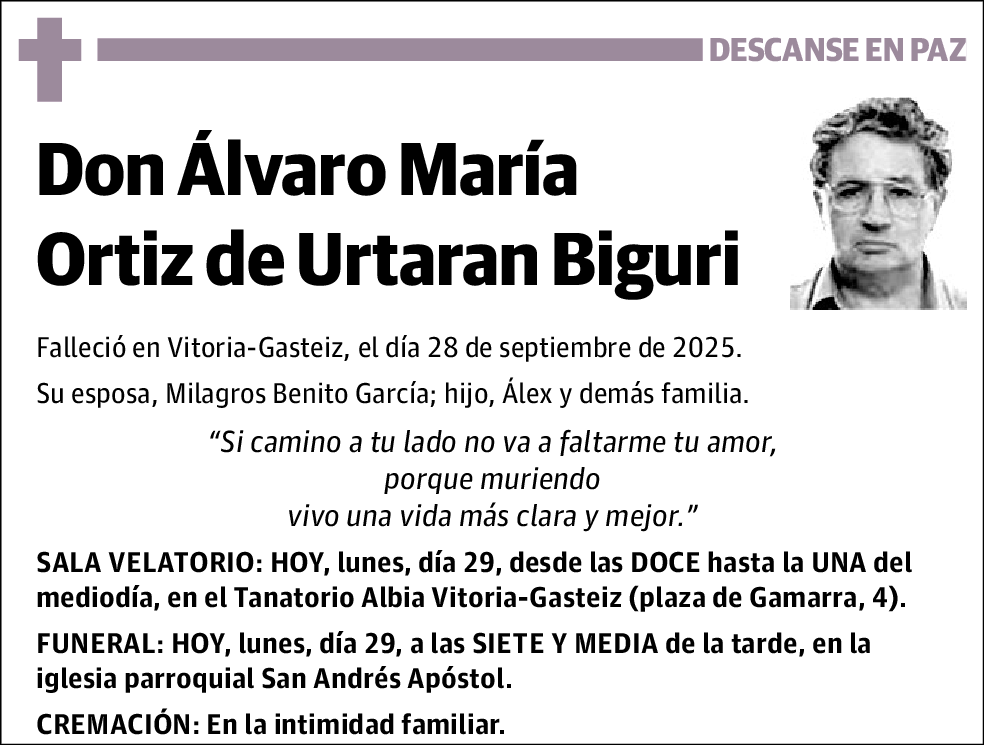 Álvaro María Ortiz de Urtaran Biguri