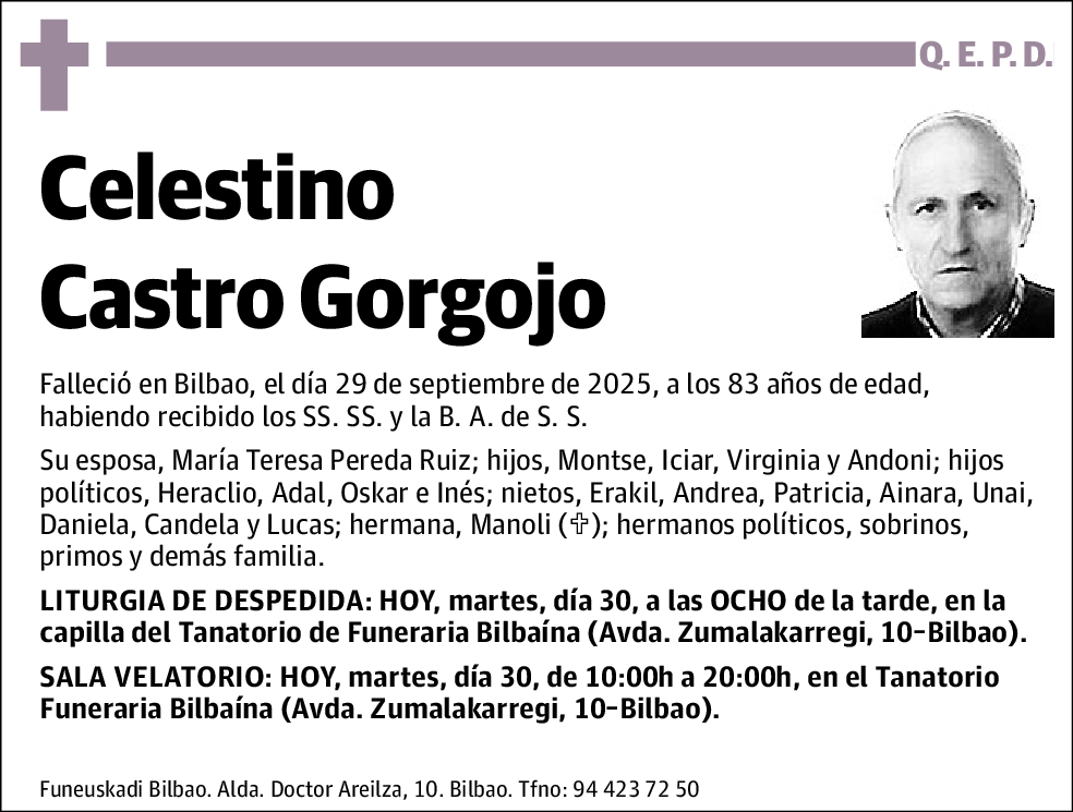 Celestino Castro Gorgojo
