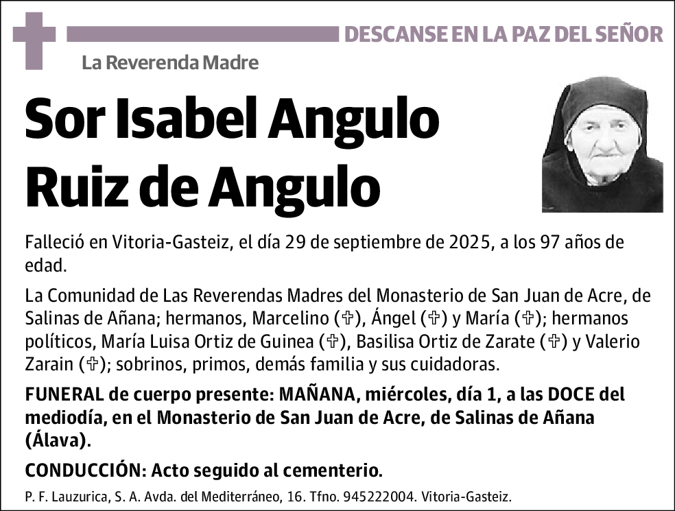 Florentina Angulo Ruiz de Angulo