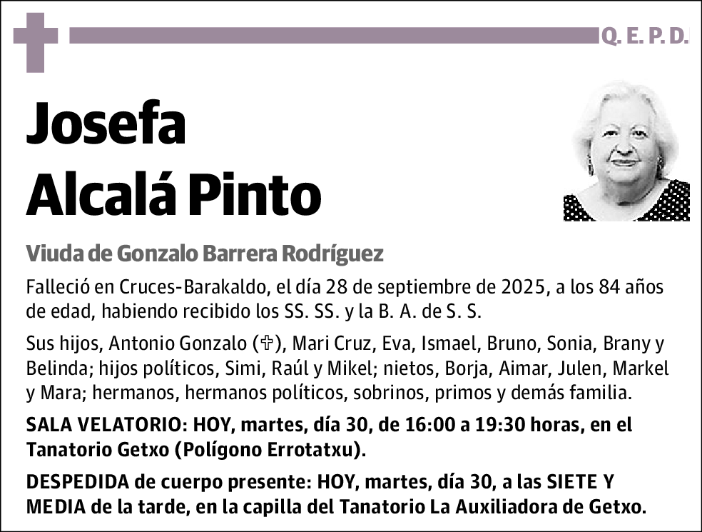 Josefa Alcalá Pinto