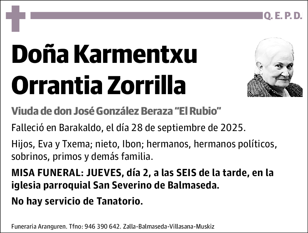Karmentxu Orrantia Zorrilla
