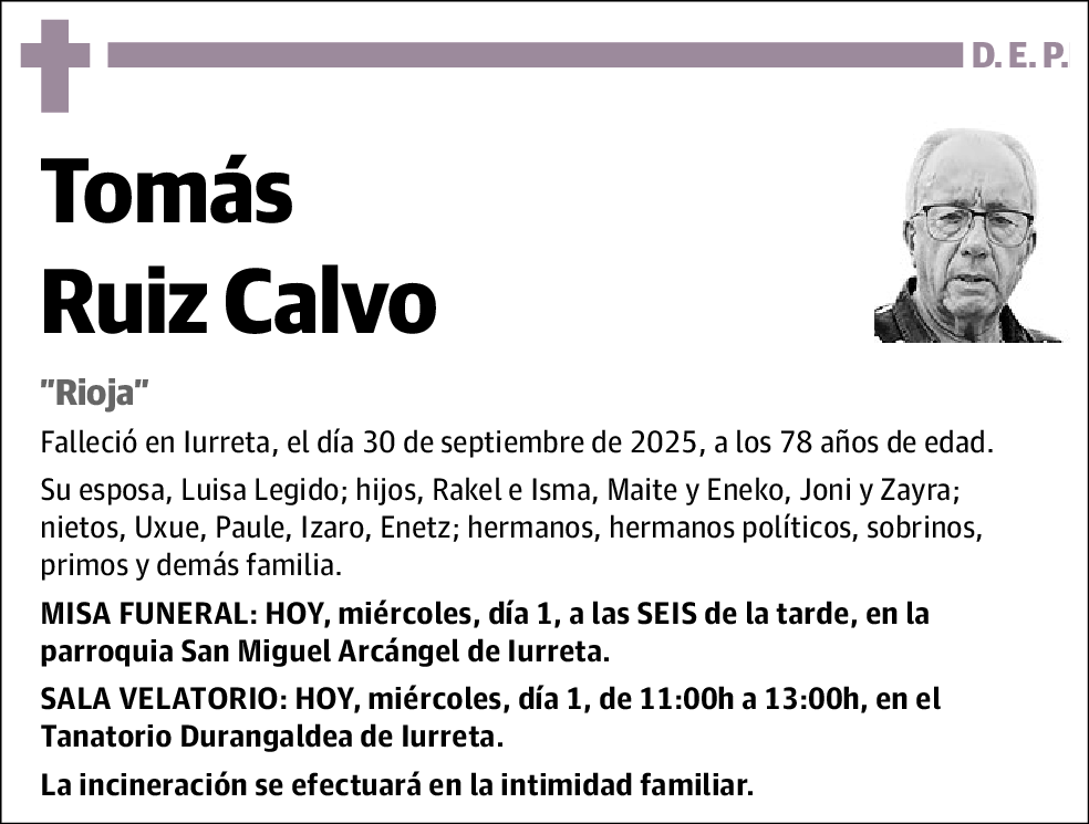 Tomás Ruiz Calvo