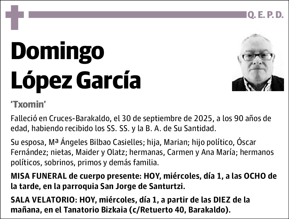Domingo López García