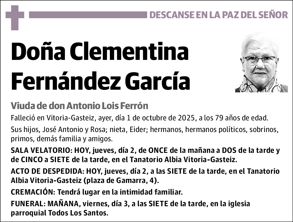 Clementina Fernández García