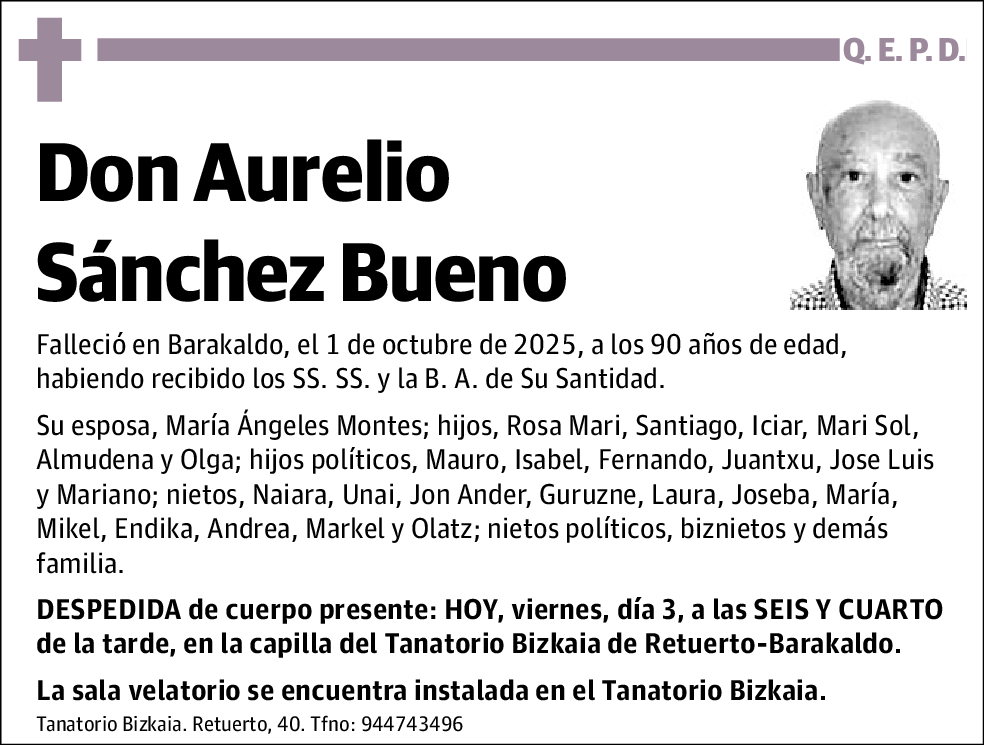 Aurelio Sánchez Bueno