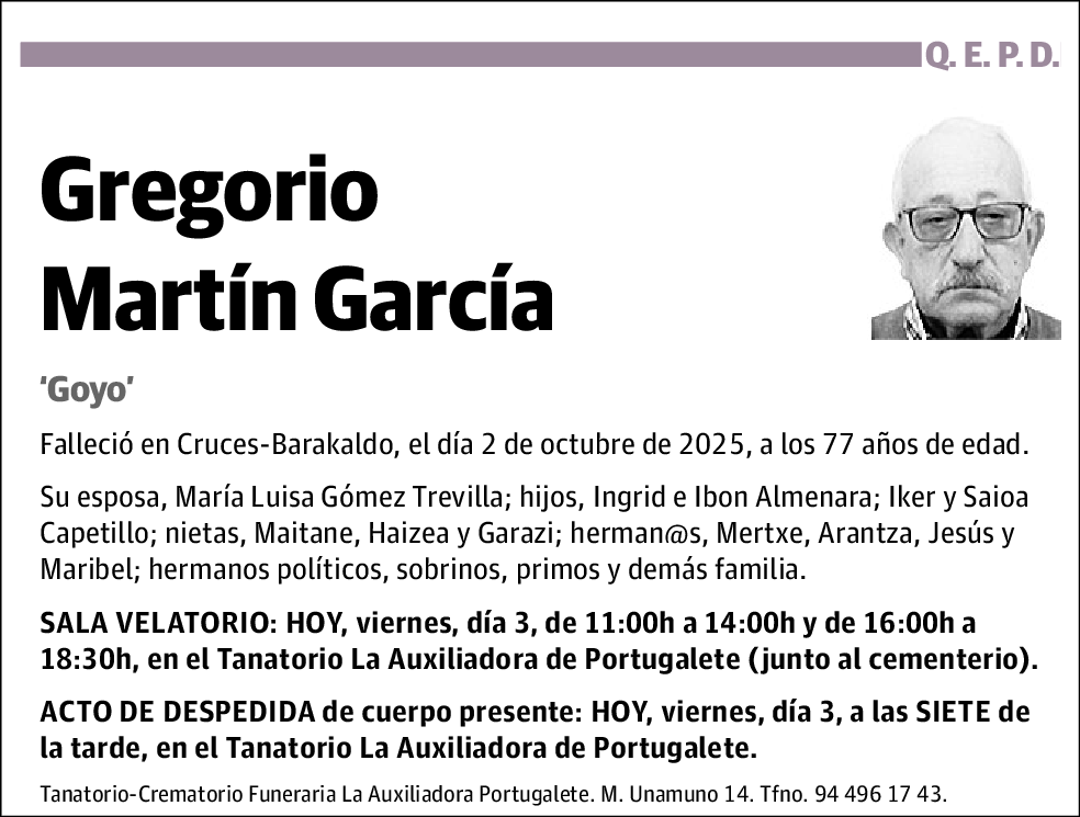 Gregorio Martín García