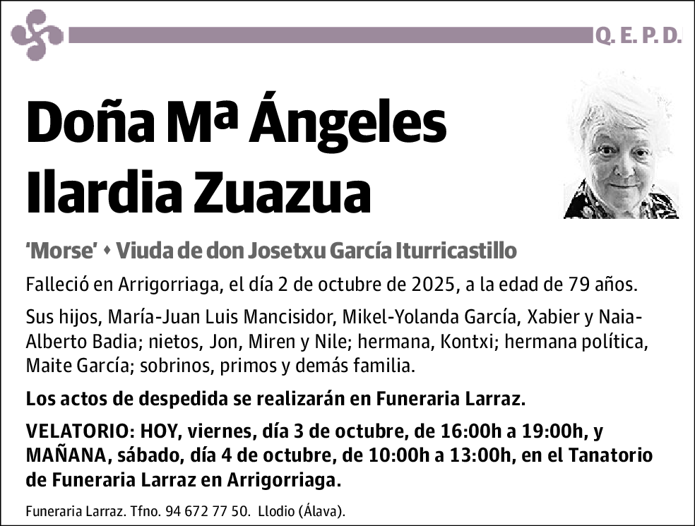 Mª Ángeles Ilardia Zazua