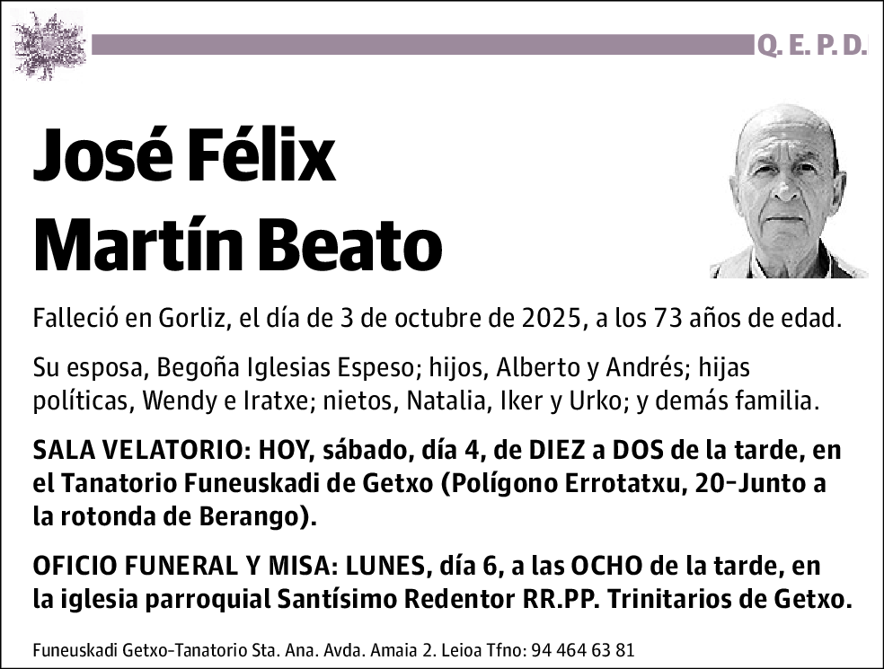 José Félix Martín Beato