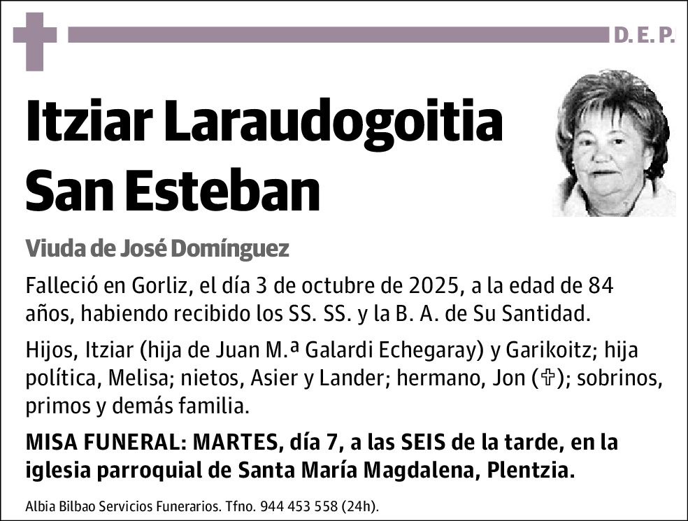 Itziar Laraudogoitia San Esteban