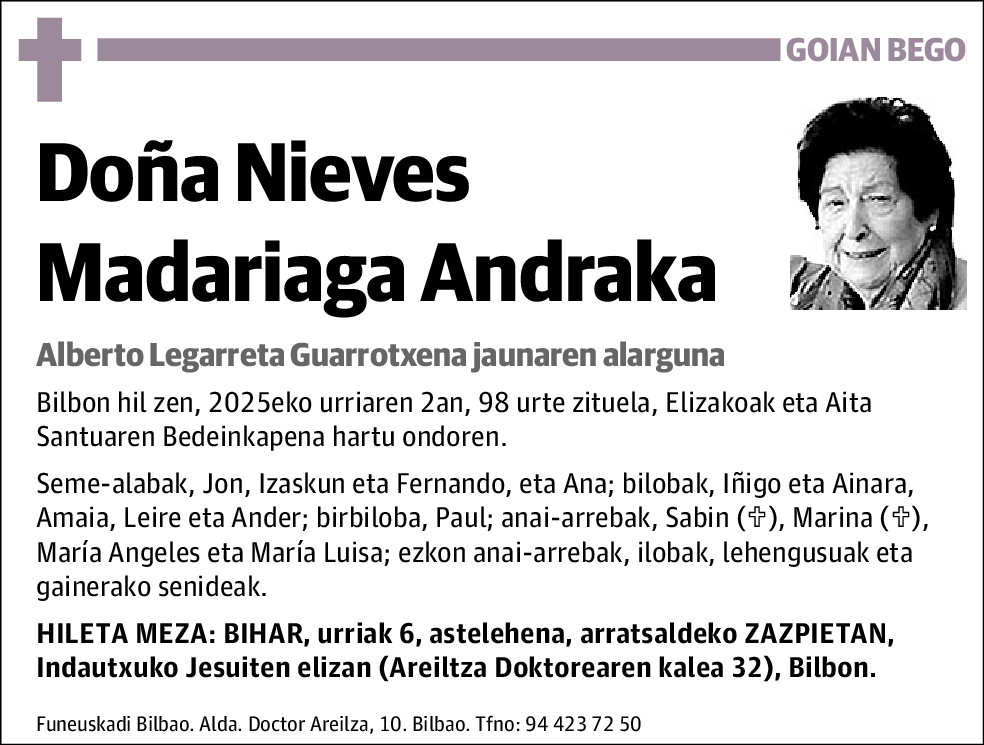 Nieves Madariaga Andraka