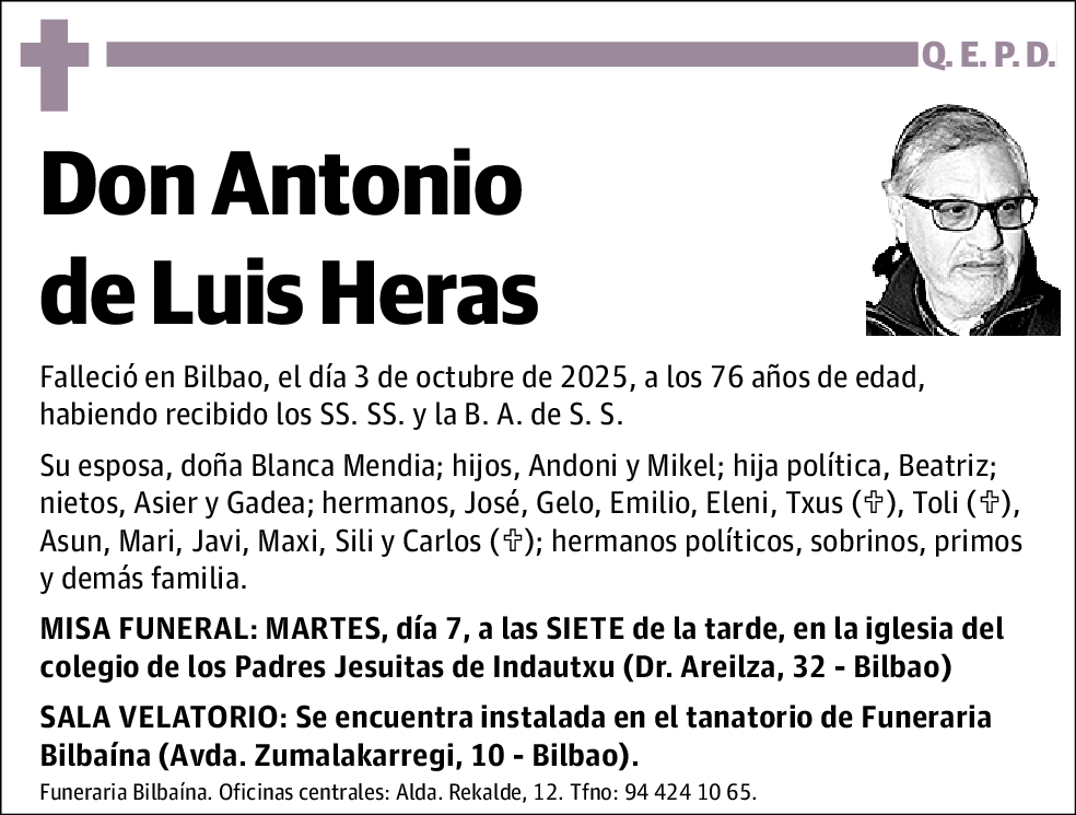 Antonio de Luis Heras