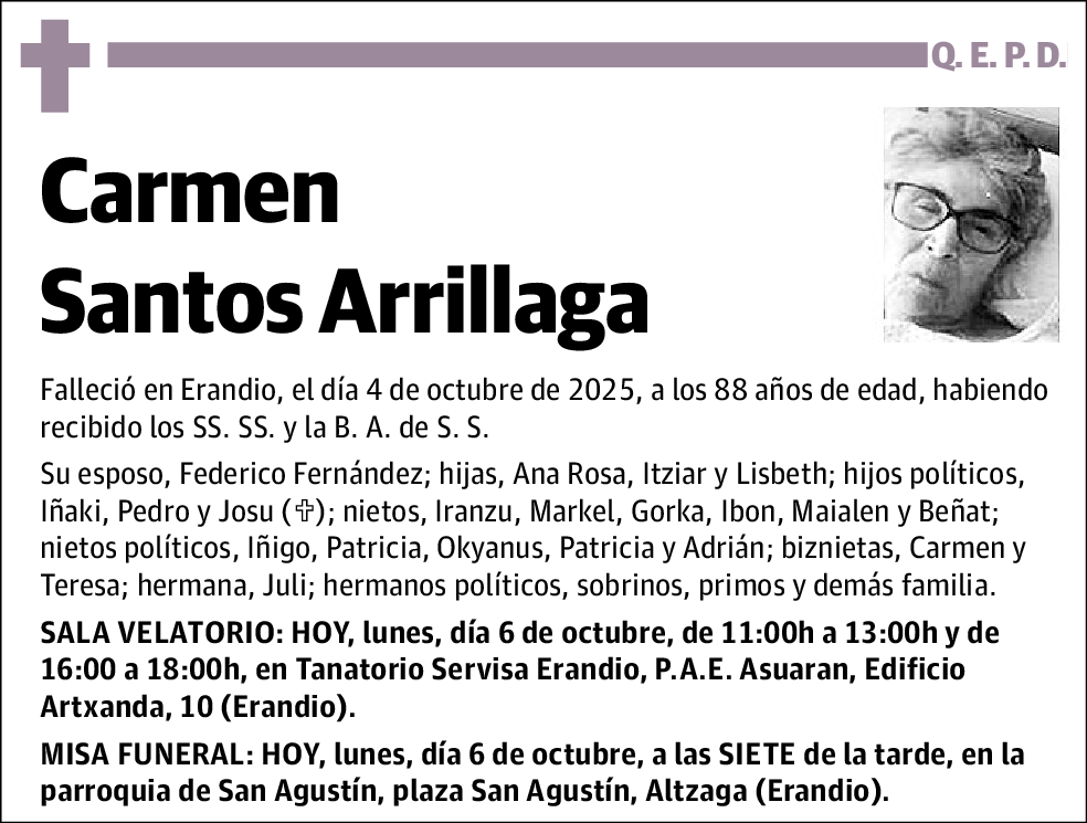 Carmen Santos Arrillaga