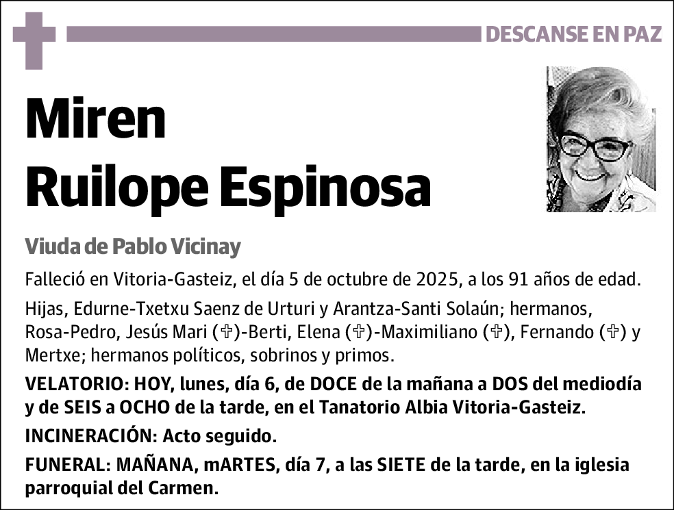 Miren Ruilope Espinosa