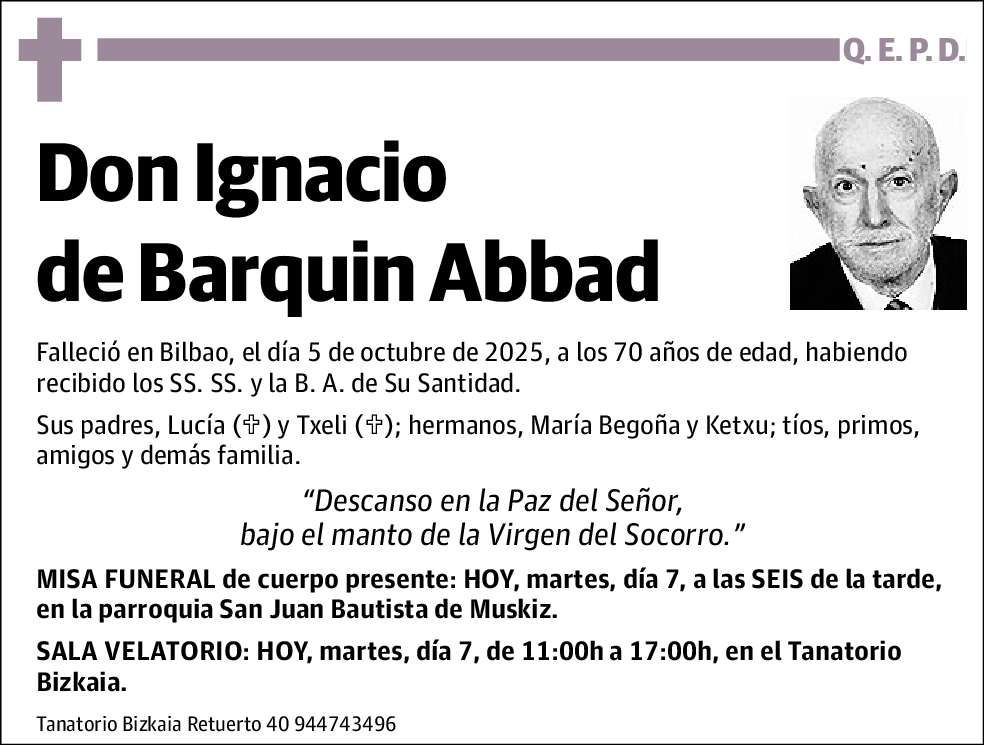Ignacio de Barquin Abbad