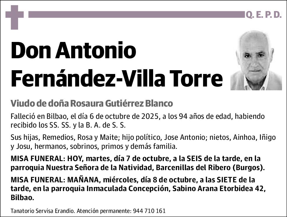 Antonio Fernández-Villa Torre