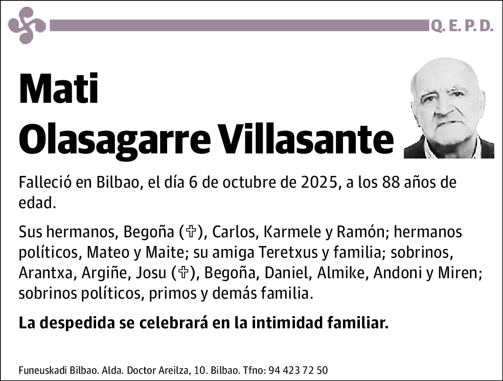 Mati Olasagarre Villasante