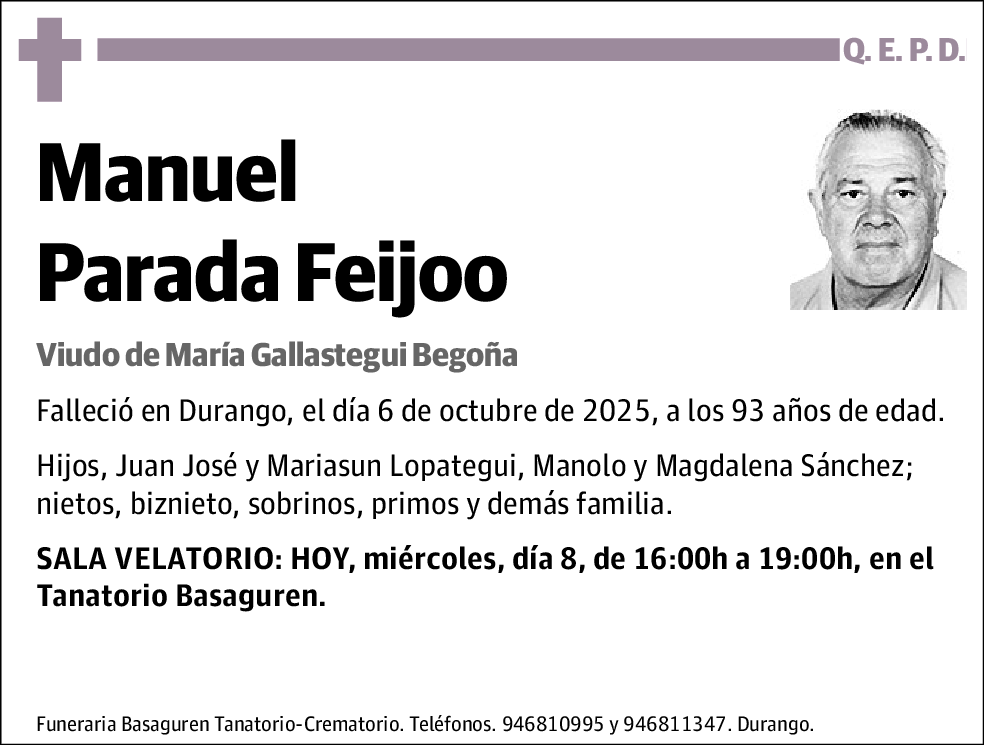 Manuel Parada Feijoo