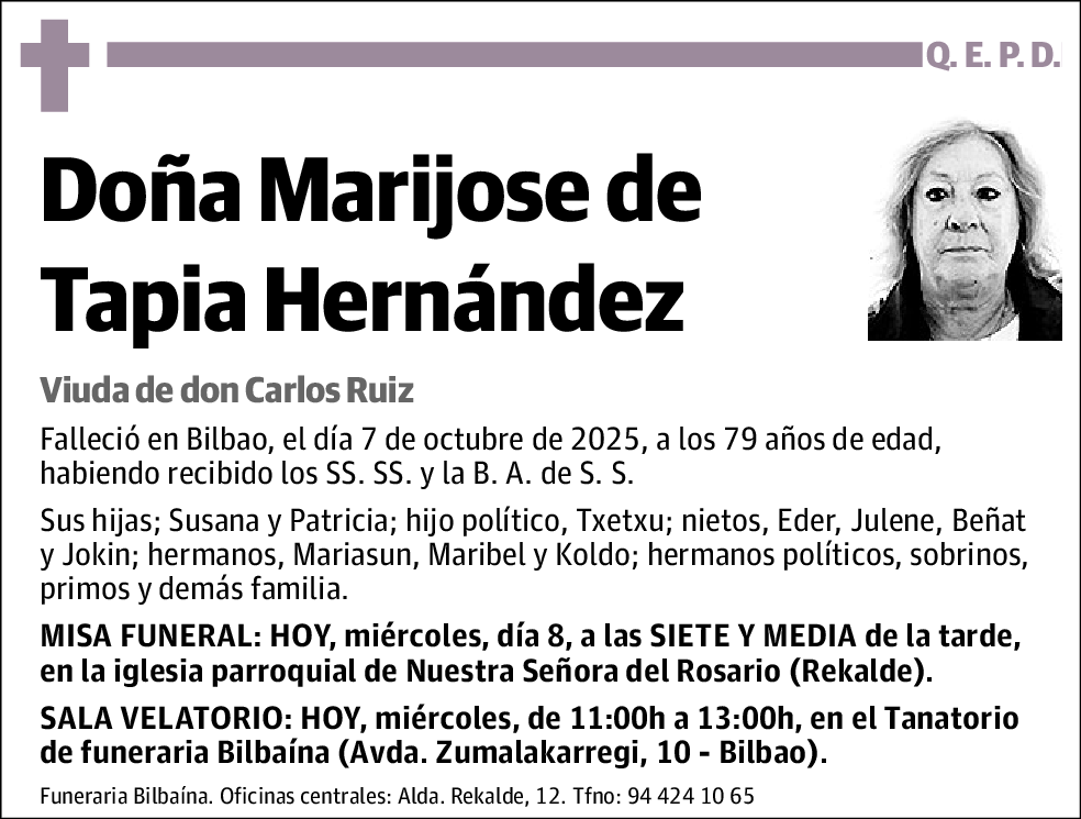 Marijose de Tapia Hernández