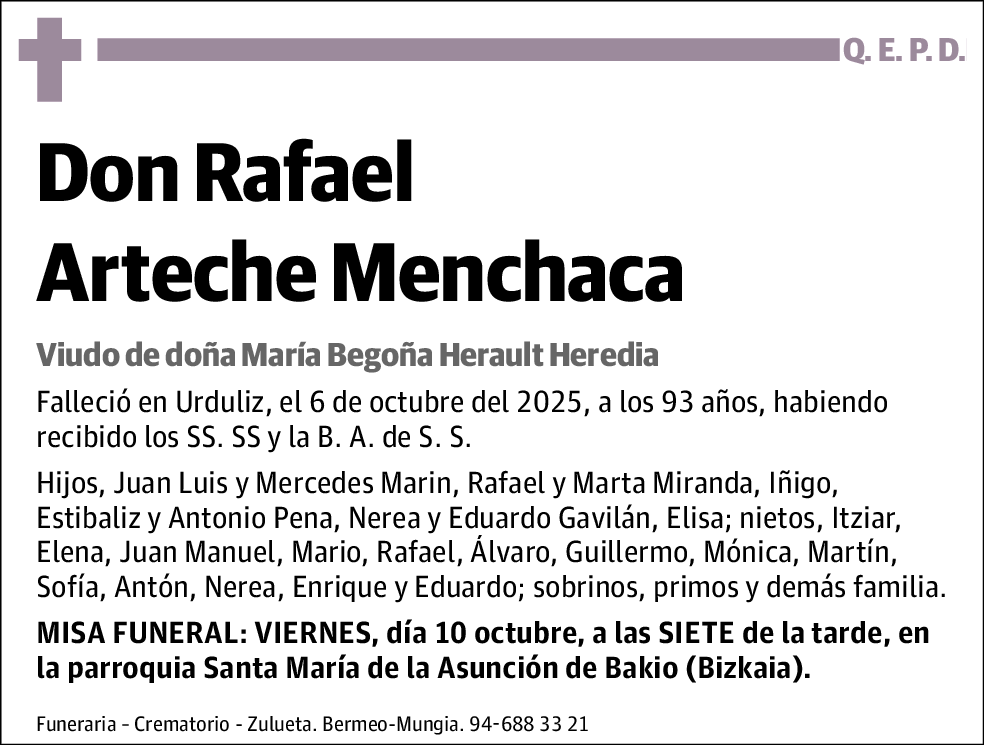 Rafael Arteche Menchaca