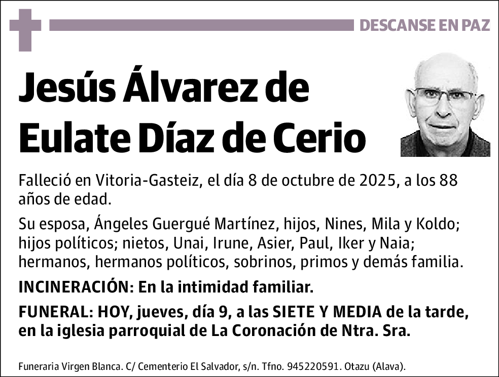 Jesús Álvarez de Eulate Díaz de Cerio