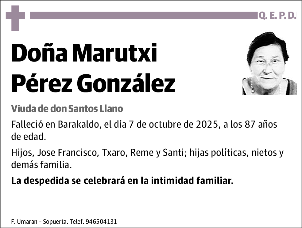 Marutxi Pérez González