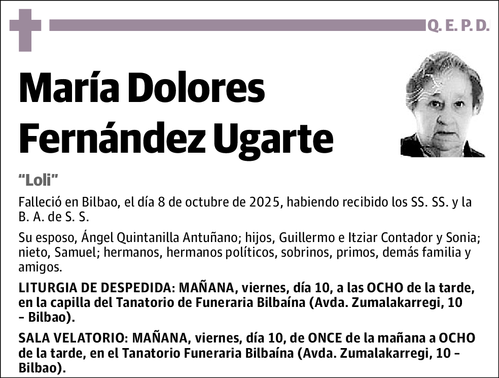 María Dolores Fernández Ugarte