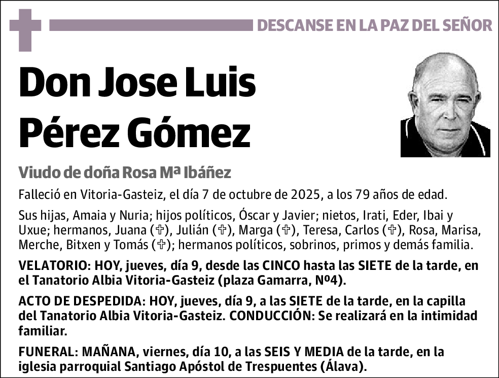 Jose Luis Pérez Gómez
