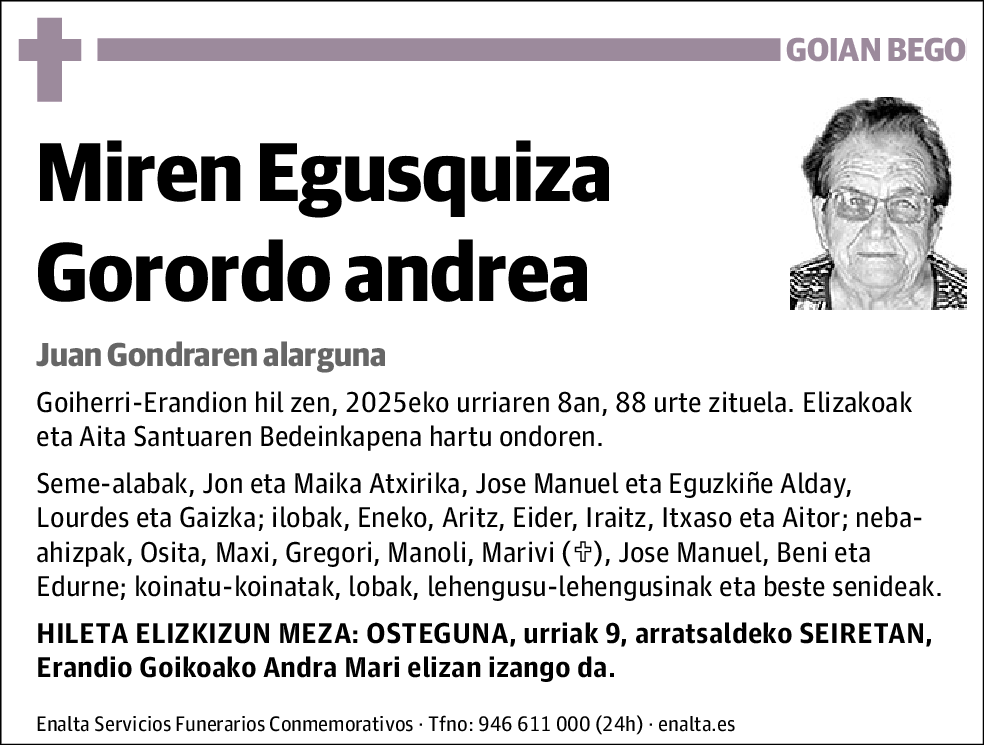 Miren Egusquiza Gorordo