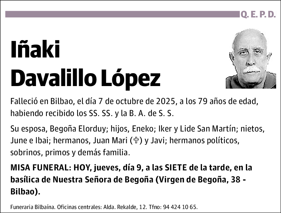 Iñaki Davalillo López