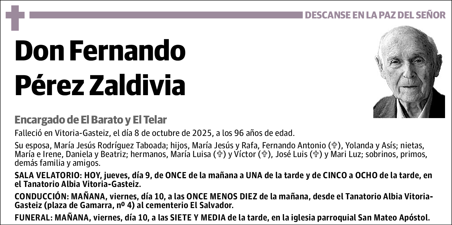 Fernando Pérez Zaldivia