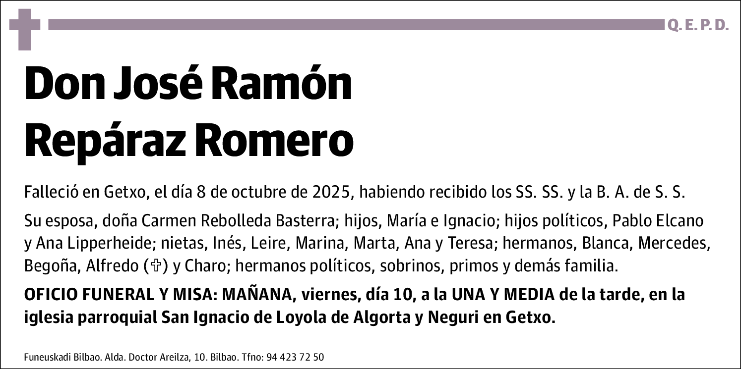 José Ramón Repáraz Romero