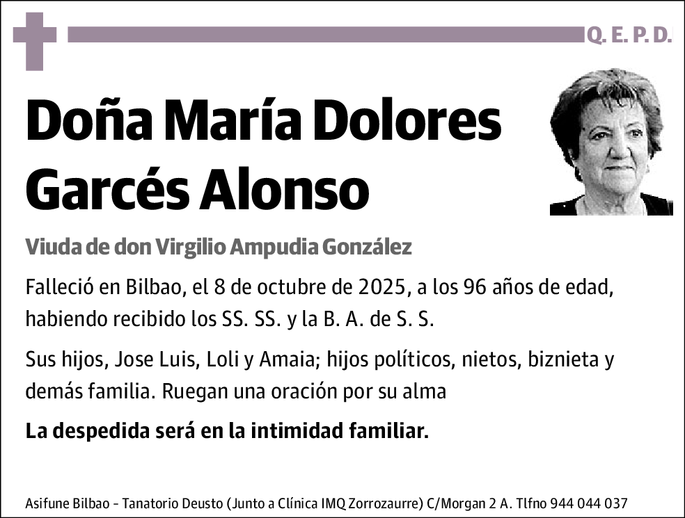 María Dolores Garcés Alonso